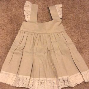 Sweet Honey NIB flax dress
